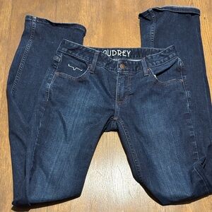 Kimes Ranch Women's Dark Blue Skinny Jeans